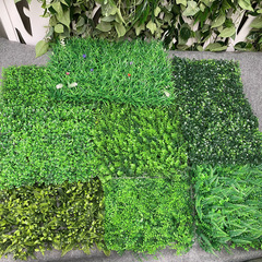 シミュレーション植物壁面装飾ミラノ草偽芝生門頭室内プラスチックシミュレーション草屋外人工緑植壁