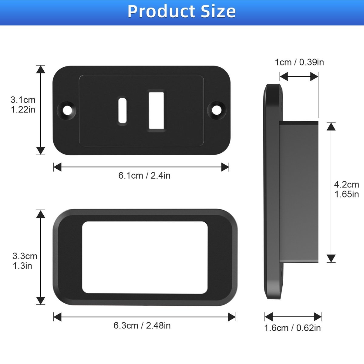 Cross-Border New Car Universal Charger Modified Multi-Function Mobile Phone Charging Qc3.0+Pd3.0 Car Charging