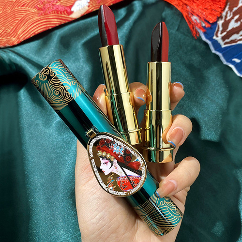 AGAG magic ten-color lipstick, a ten-color double-tube matte lipstick and lip glaze that is not easy to remove makeup for student girls