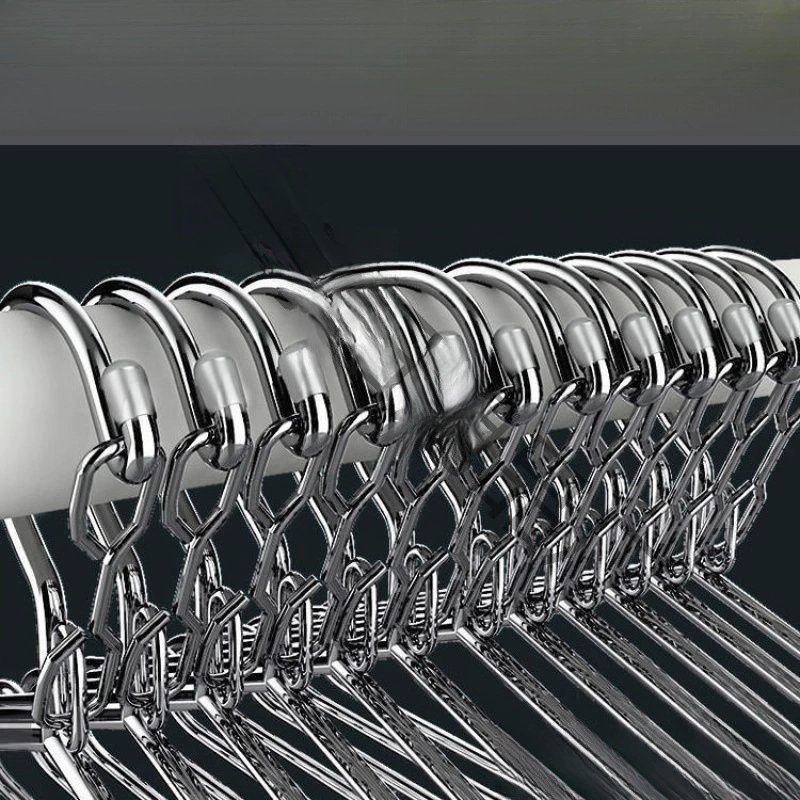 Ветрозащитная вешалка для одежды из нержавеющей стали с замком, нержавеющая и устойчивая к выдуванию опора для сушки одежды на балконе с фиксированной пряжкой