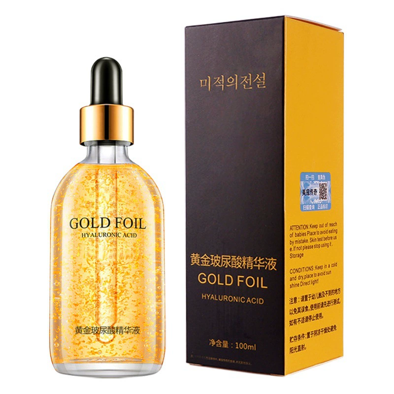 Meiko Legend 24K Gold Cross-border Гиалуроновая кислота Ниацинамидная эссенция Увлажняющая увлажняющая эссенция для лица Эссенция