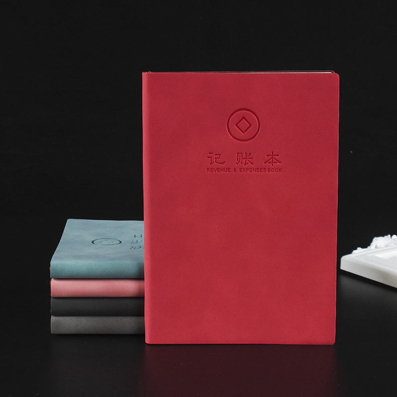 공장 직접 공급 a5 회계 노트북 창조적 인 사무실 회의 기록 책 b5 학생 양피 인쇄 로고