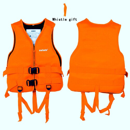 Life jacket for adults and children, buoyancy vest, floating jacket, fishing boat, drifting flood surfing, Owlwin brand