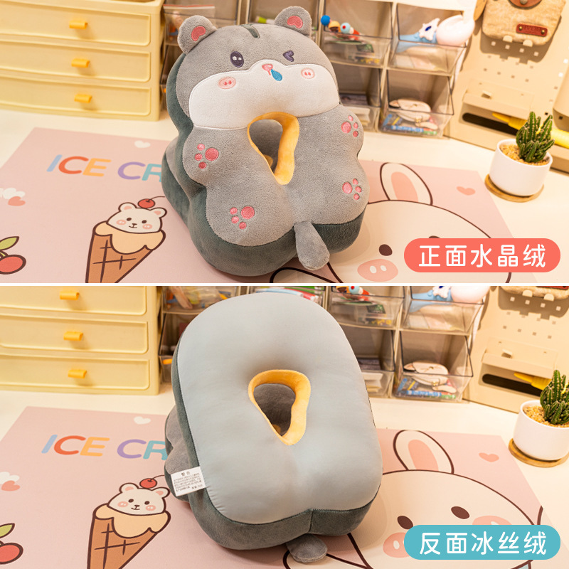 卡皮巴拉午睡枕趴睡枕小学生办公室睡觉神器儿童桌子午休枕头抱枕|undefined