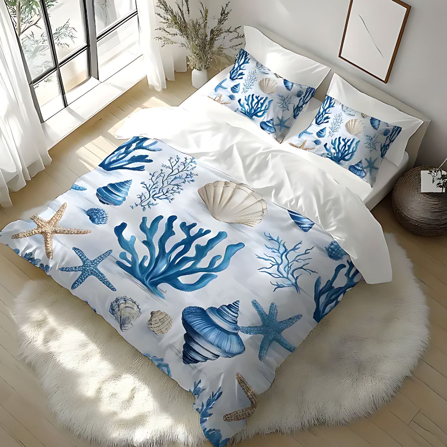 TEMU / JIT Transfronterizo Conch y Coral Moisture HD Digital Print Kit