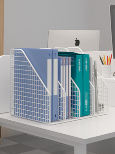 File Storage Rack Desk Storage Rack Folder Storage Box Archive Information Metal Large Capacity Office Use