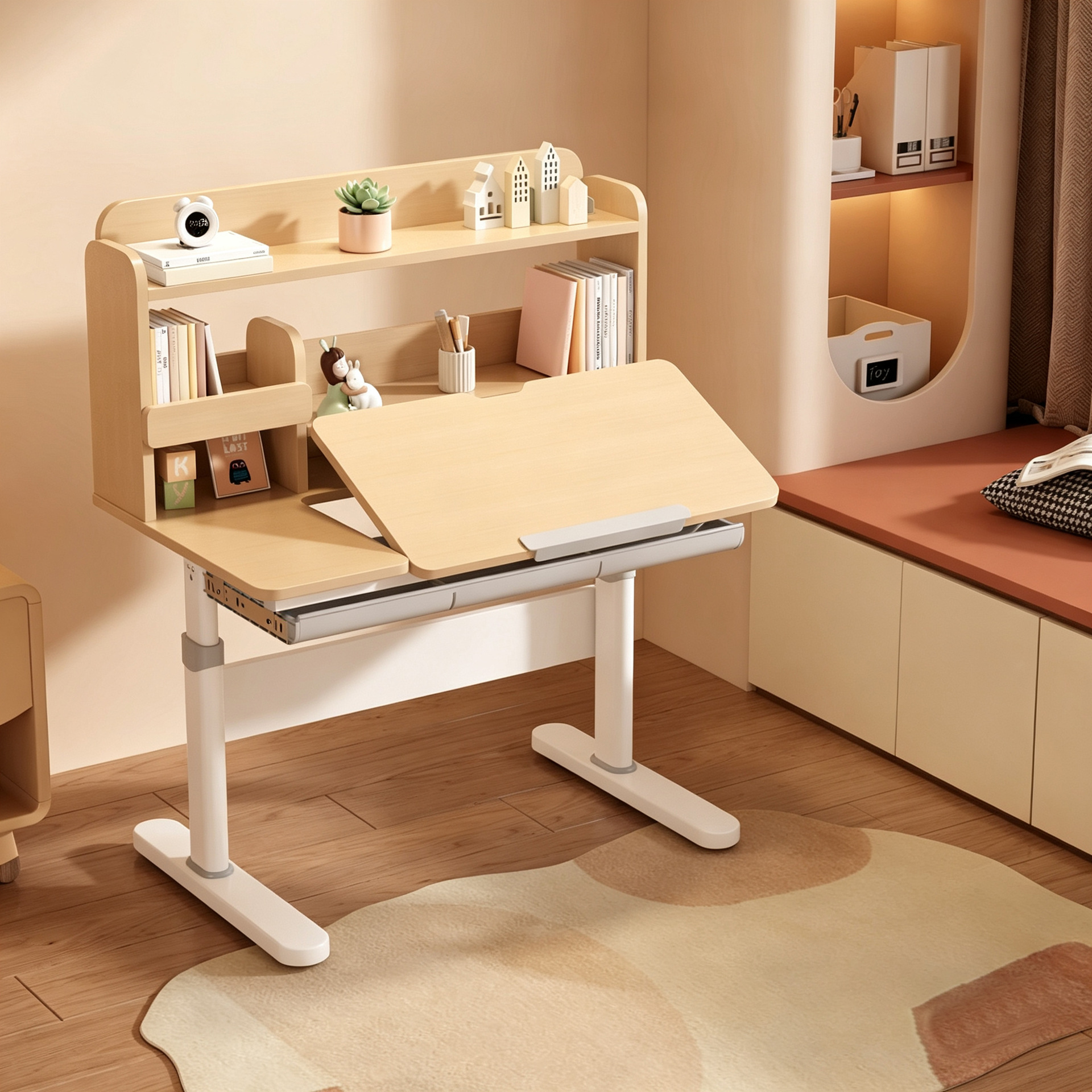 259 youthful wood color standard version (single table)