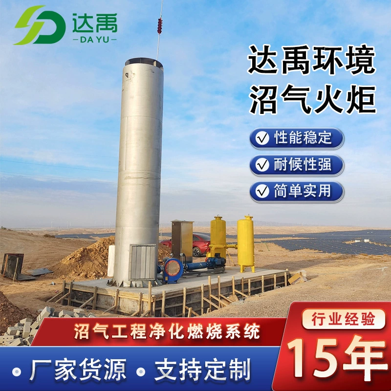 Dayu Environment Наружное оборудование для сжигания биогаза
