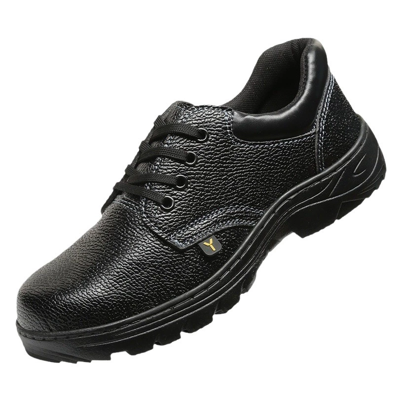 Оптовая Продажа с фабрики, обувь для охраны труда, низкая защита от ударов, защита от проколов, Мужская износостойкая Нескользящая защита, фабрика с железной головкой, женская работа