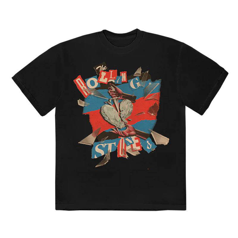 2025 New Rolling Stones The Rolling Stones Rock Punk American Style Retro Men's Short Sleeve T-Shirt