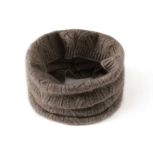 Manufacturer Wholesale Outdoor Warm Pure Cashmere Neck Warmer for Men and Women, Cashmere Neck Gaiter, Winter Neck Protector, Fake Collar