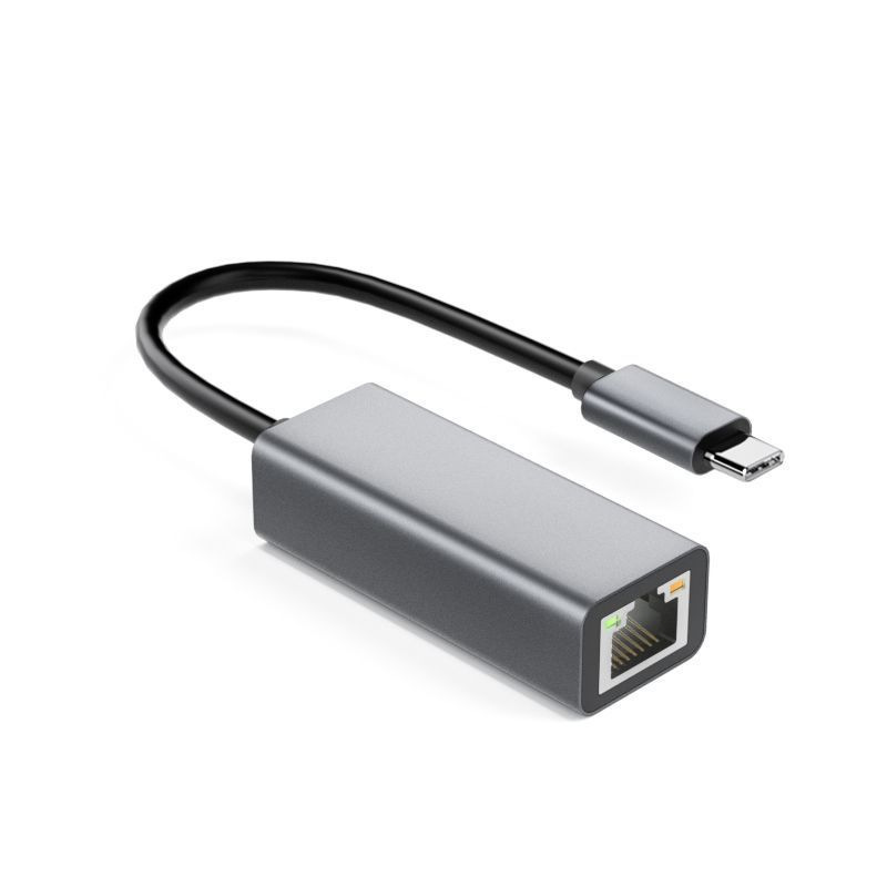 TYPE-C Gigabit Network Card Ultra-thin USB-A to RJ45 Ethernet Converter 81531B/8153E Chip