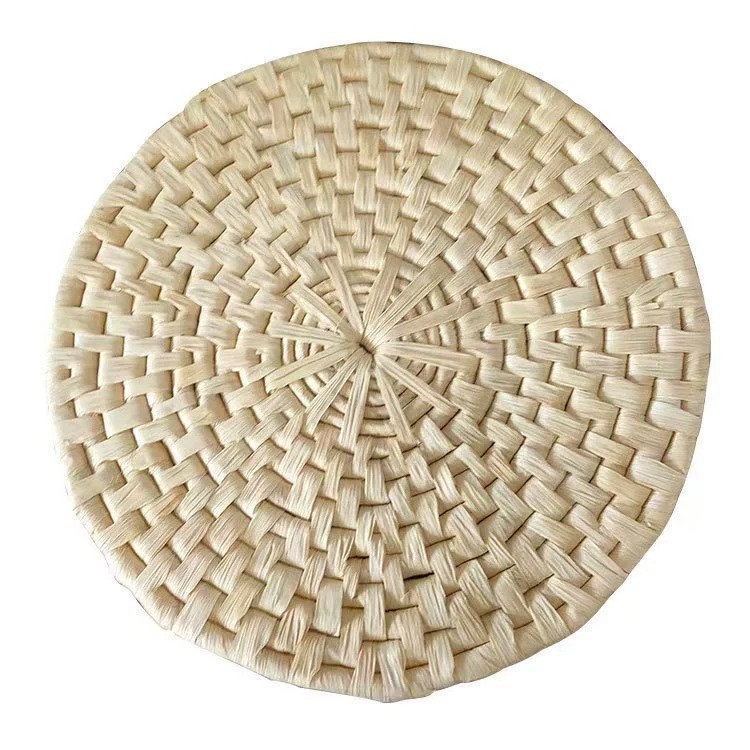 Juego de adornos de pared de paja tejido de paja tejido a mano hierba de calabaza hierba colgante de piel de maíz colgante de pared folklore bohemio