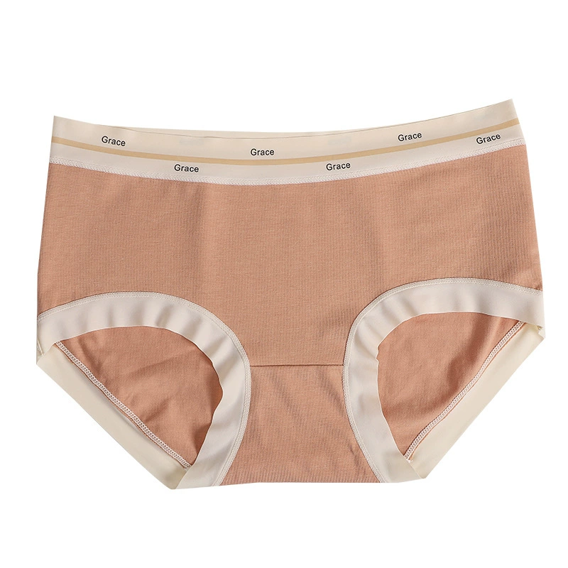 Cotton breathable comfortable underwear, pants, mid rise