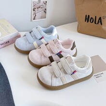 B3010美式磨砂魔术贴卡皮巴拉大头休闲板鞋2025年德训鞋平底单鞋