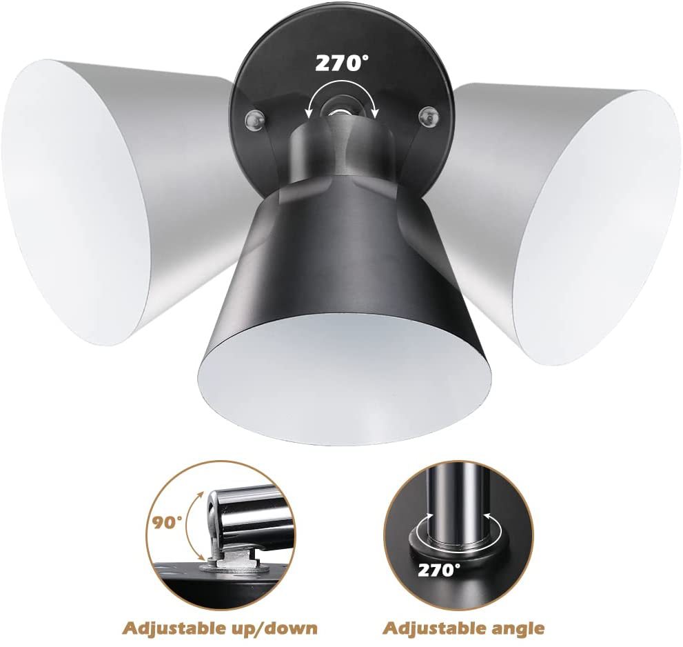 美式乡村吸顶灯简约复古床头壁灯餐厅酒吧会所吸顶壁灯两用灯具