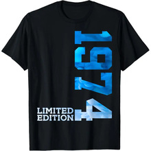���羳ŷ�롿Limited Edition 1974 51th Birthday Born 1974 T-S