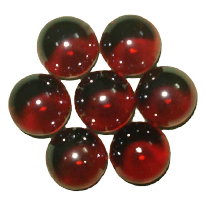 Glass beads 16MM colorful crystal marbles fish tank decoration bow bullet 14MM Game Machine Checkers yo-yo