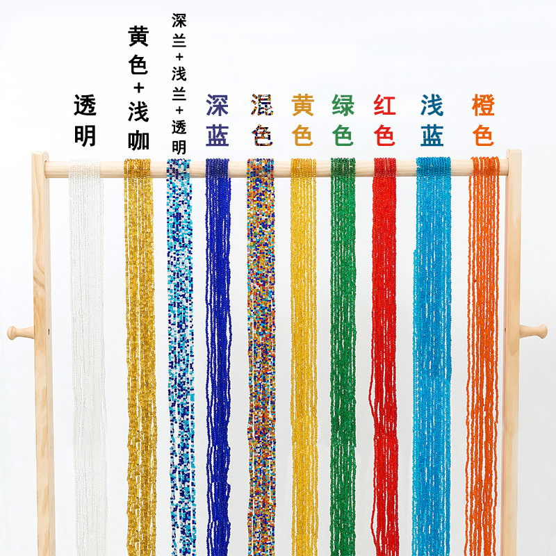 DIY Mosaic Candle Holder Atmospheric Table Lamp Accessory Bead String 1 String Children's Intelligence Toy