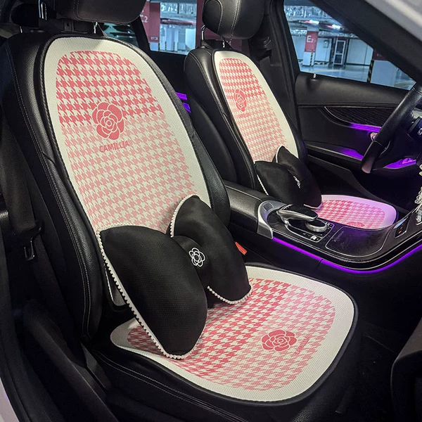 Pink-two seats + 2 pillows