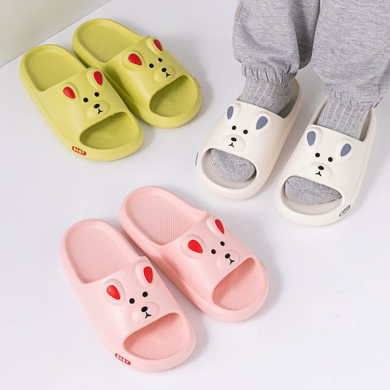 Сандалии в новом стиле с кроликом интернет-знаменитостей, женская модная верхняя одежда, милые шлепанцы с героями мультфильмов Eva, повседневная домашняя обувь для дома