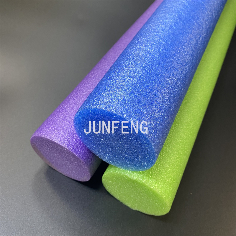 异形珍珠棉发泡管泡沫棒 实心圆柱彩色65MM游泳棒 可任意尺寸