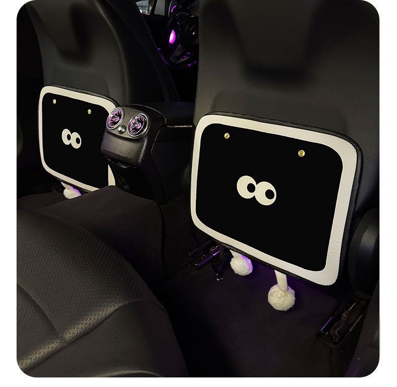 Car Rear Seat Back Anti-Kick Pad, Simple and High-End, Anti-Wear Pad for Children on the Back Seat, Seat Protection Pad