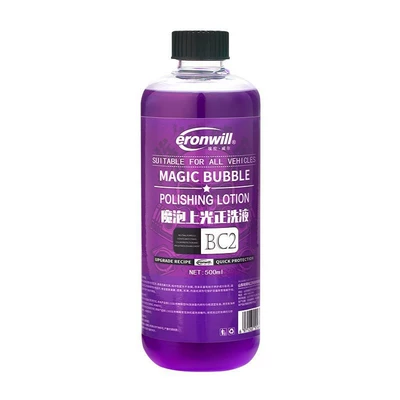 Magic Foam Polishing Car Wash Concentrate Foam Car Wash Liquid Water Wax Original Solution for Stain Removal and Brightening, Special Foam Liquid for Car Wash Shops (Cleaning/curing agent) - magic-bubble-polishing-cleanser-purple-grape-fragrance