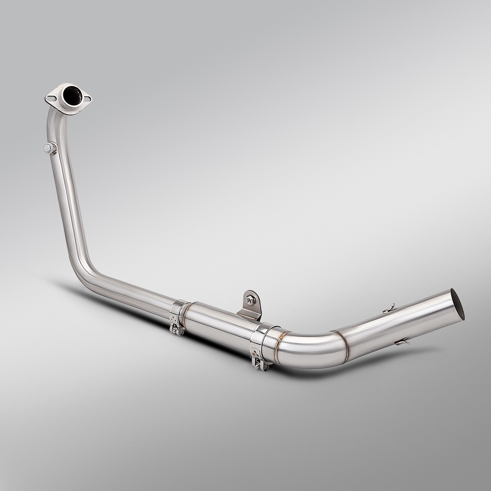 Suitable for Qianjiang Sai 250 modification, stainless steel split front section Arrow Yoshimura AR tail section silencer exhaust pipe