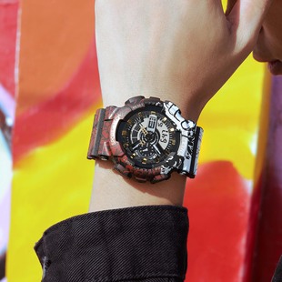 Super Fire Anime Pirate Dragon Ball Electronic Watch Korean Style Trendy Multi-Functional Luminous Sports Watch for Men and Women Students