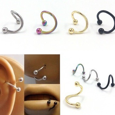 Elegant trend earrings stainless steel
