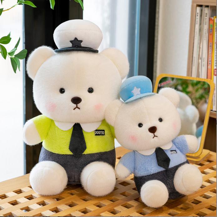 Police bear 35cm / Random colors