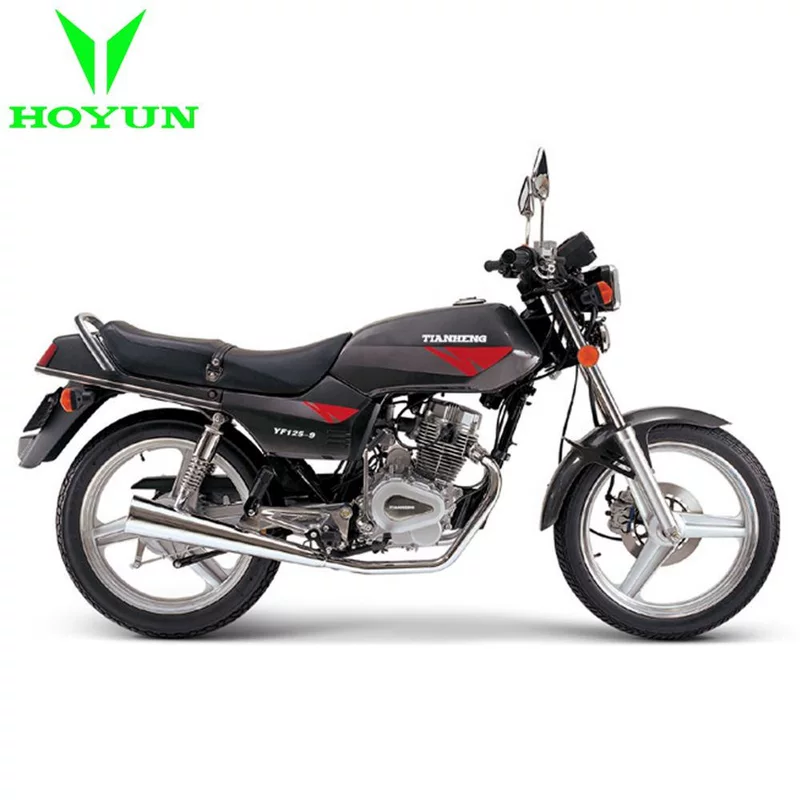 Уличный мотоцикл Hoyun CBT125/CBT150 — 125 см³, 5-ступ. ротационная КП, бак 9,7 л