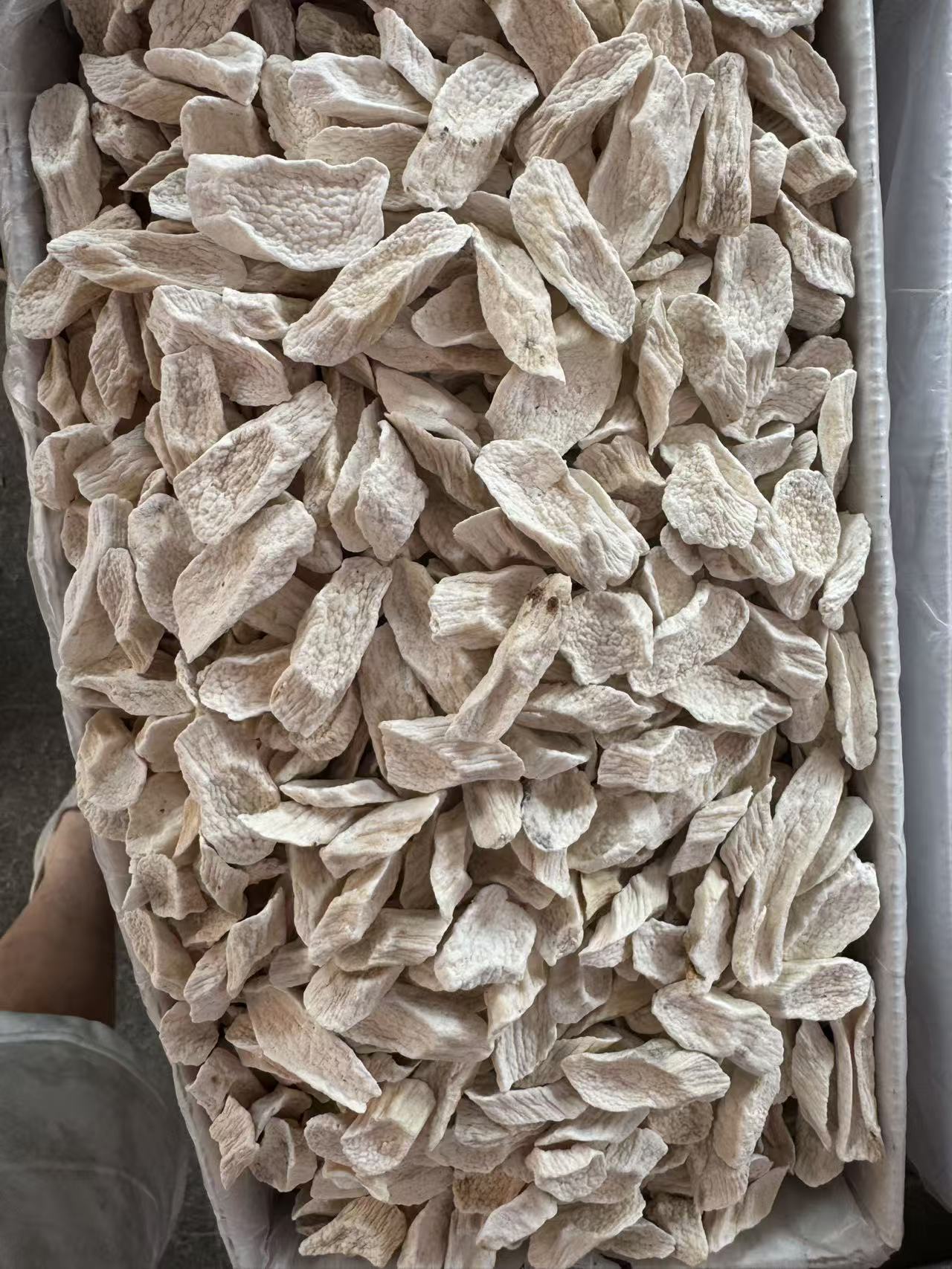 Chinese Yam Slices Huai Shan Yao Dried Dioscorea Opposita Root for Soup Tea and Cooking 1000g Bulk Bag specifications