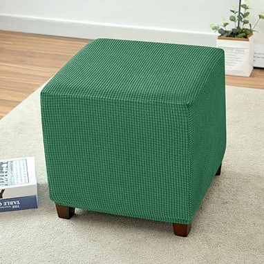 Transfronterizo todo incluido grano de maíz lana cubierta de taburete cuadrado elástico engrosado cubierta de cubierta a prueba de polvo