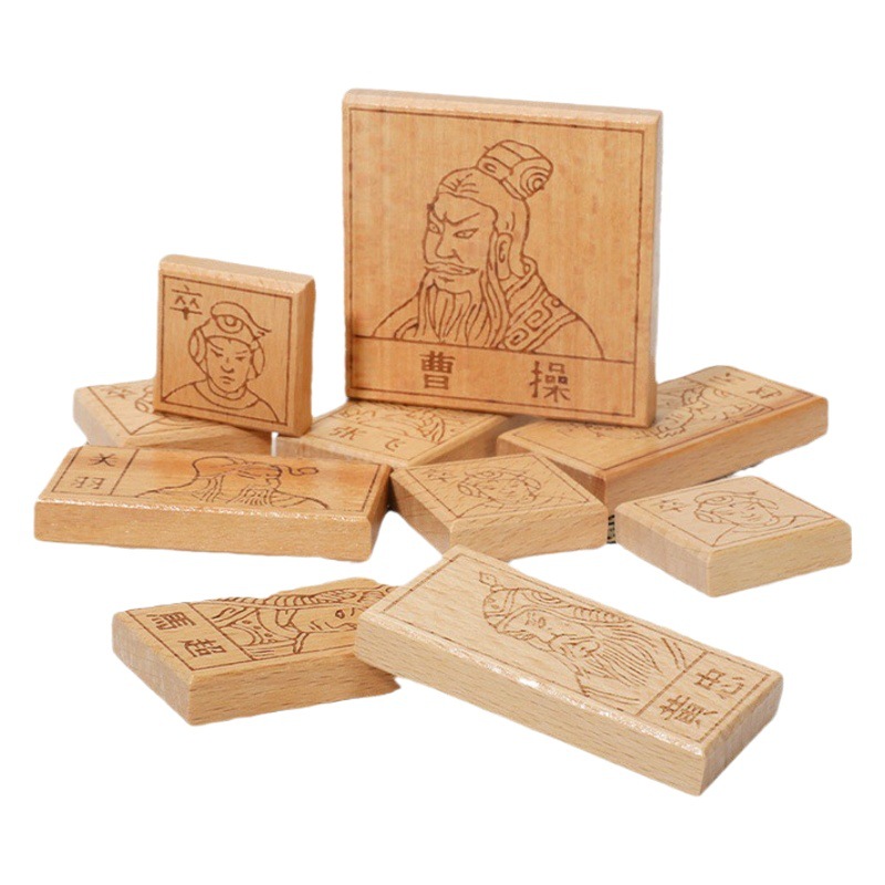 Rompecabezas creativo Tetris rompecabezas de inteligencia Cuatro en Uno rompecabezas forma cognitiva juguete de madera