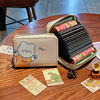 Cute small card holder with zipper, design wallet