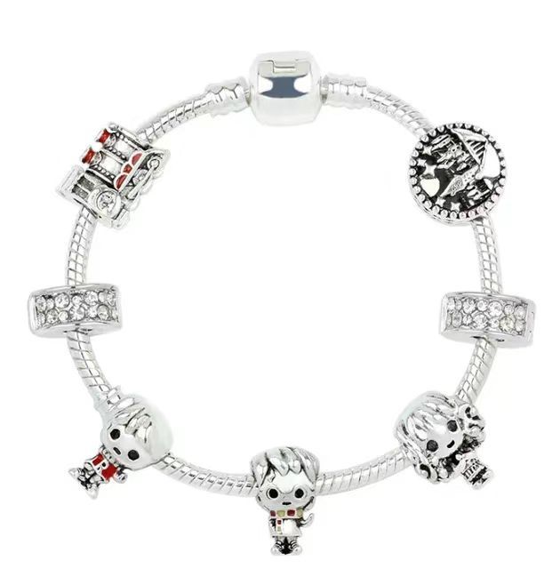 Panjia Diy de dibujos animados con cuentas encanto pulsera transfronteriza suministro directo de fábrica al por mayor Mickey Mouse pulsera