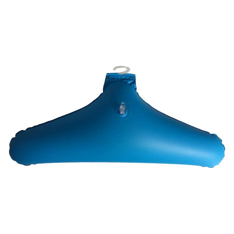 Надувная вешалка из утолщенного ПВХ, легко складывается для путешествий, прозрачная пластиковая вешалка с флокированием, рекламная надувная модель