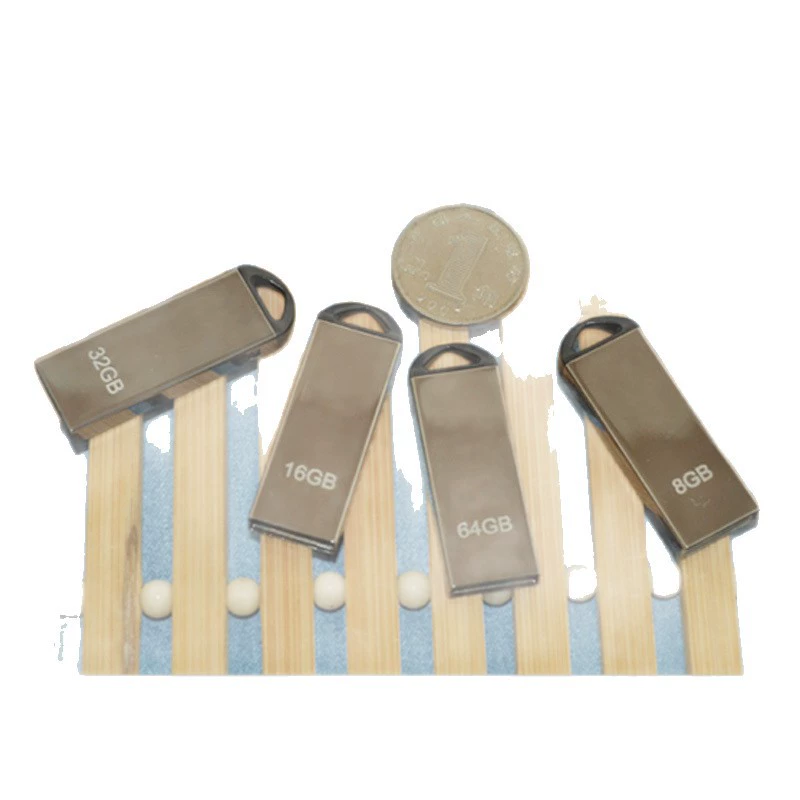 Металлический USB‑флеш-накопитель Zsuit, стильный металлический корпус, емкости 8–64 ГБ
