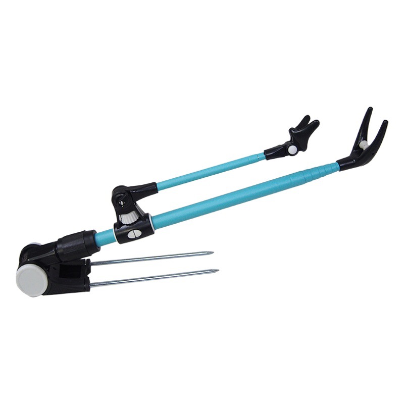 Bold Battery Bracket Automatic Fishing Rod Bracket Floor Insertion Dual-purpose Fishing Bracket Fishing Gear Supplies