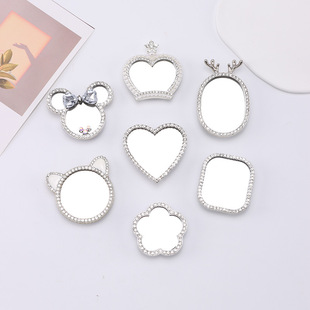 Mobile Phone Airbag Holder Korean Ins Style Adhesive Retractable Foldableing Lazy Portable Makeup Mirror DIY Mobile Phone Case