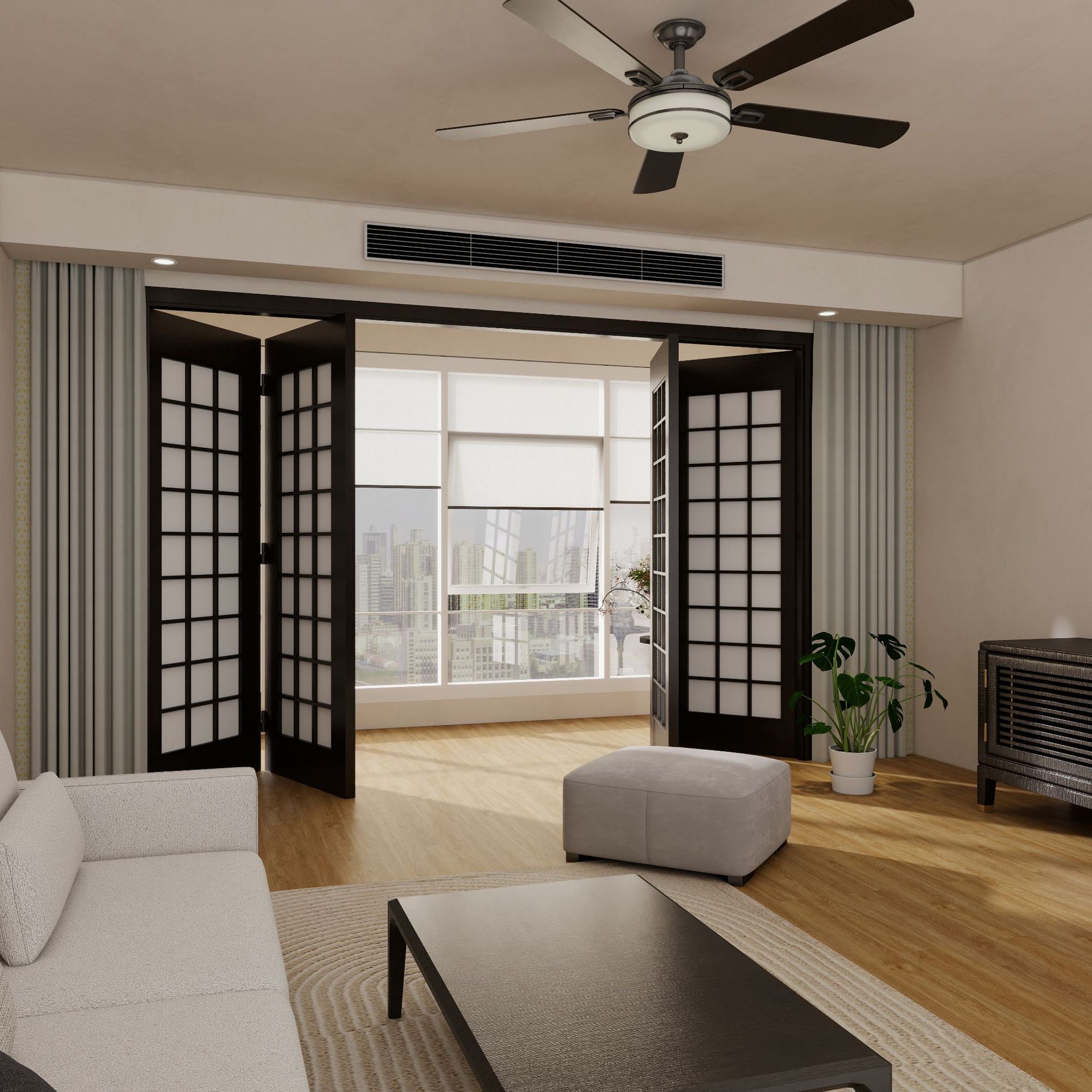 榻榻米门雪见窗日式拉门日式推拉门隔断门樟子门日式格子窗障子门