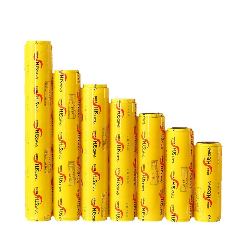 PVC保鲜膜商用大卷经济装厨房蔬菜大卷美容院瘦身家用食品保鲜膜