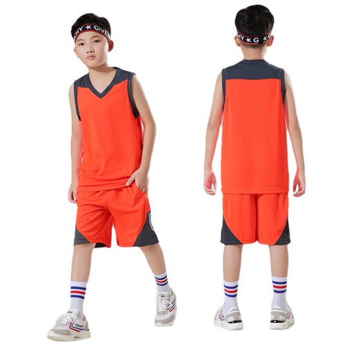 5XS–6XL Kids' Basketball Suit Set for Summer: Boys' Sports Wear for Elementary & Middle School Students—Perfect for Competition and Training