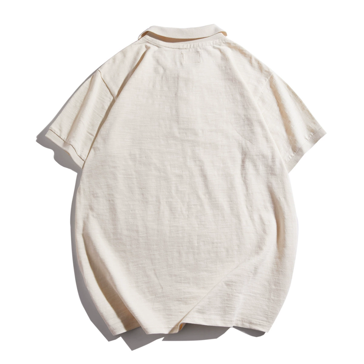 Base retro solid polo, T-shirt, with short sleeve