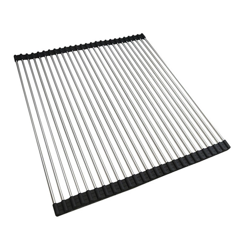 Drying rack, foldable silicone swimming pool stainless steel
