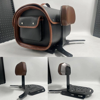 Dream Dino 150 Front Windshield: Motorcycle front windshield - black-flat-back-shelf