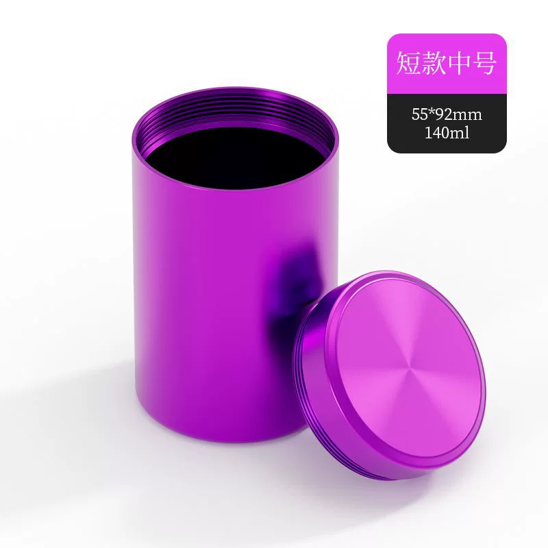 Metal handheld tea for traveling, small box