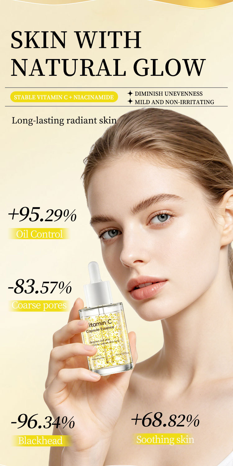 XUEYI Niacinamide Vitamin C Capsule Essence Liquid - Direct Factory Supply, Amazon Export Exclusive